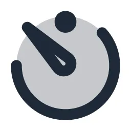 Camera Timer Duotone Icon