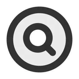 Search Circle Duotone Icon