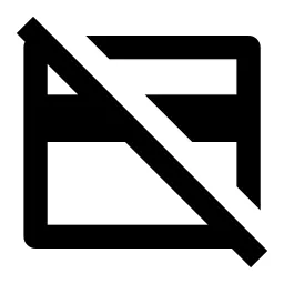 No Credit Card Line Icon