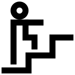 Climb Stairs User Icon