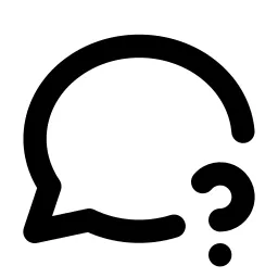 Message Circle Question Line Icon