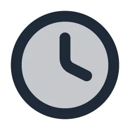 Clock Duotone Icon