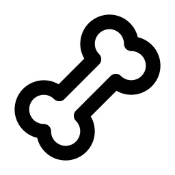 Bone Line Icon