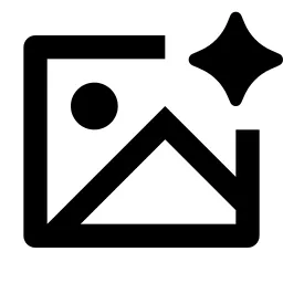 Image Ai Line Icon