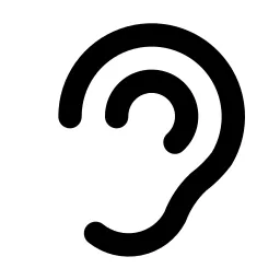 Ear Line Icon