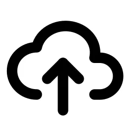 Cloud Upload Line Icon