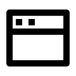 Window Line Icon