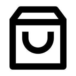 Shopping Bag 3 Line Icon
