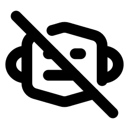 Face Mask Off Line Icon