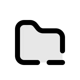 Folder Minus Duo Icon