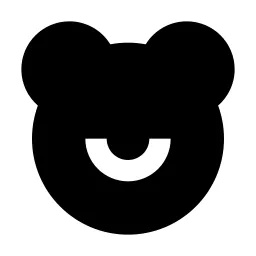 Bear Smile Fill Icon