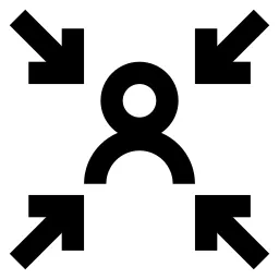 Personal Receive Arrows Icon