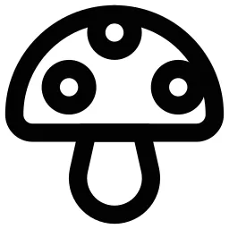 Mushroom Circles Icon