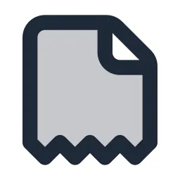 File Broken Duotone Icon