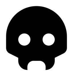 Skull 2 Fill Icon