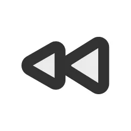 Rewind Duotone Icon