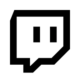 Twitch Line Icon