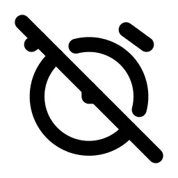 Alarm Off Line Icon