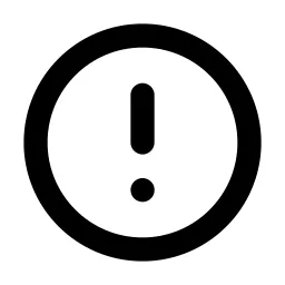 Alert Circle Line Icon