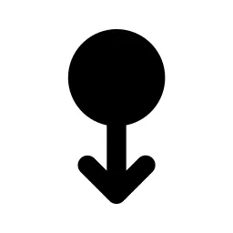 Swipe Down Icon