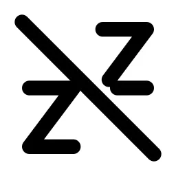 Zzz Off Line Icon