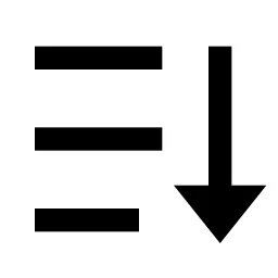 Sort Desc Icon