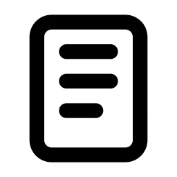 Notes Line Icon