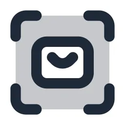 Scan Mail Duotone Icon
