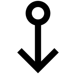 Circle Arrow Down Icon