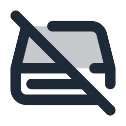 Cd Drive Off Duotone Icon