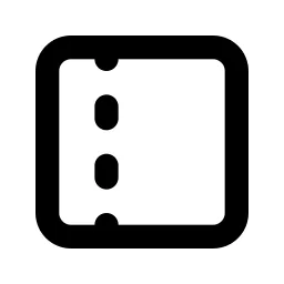 Layout Sidebar Inactive Line Icon