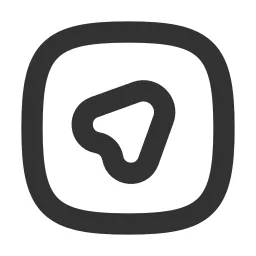 Gps Square Icon