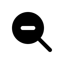 Zoom Out Fill Icon
