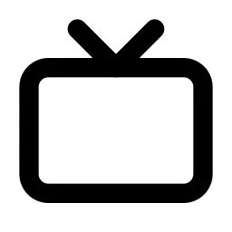 Device Tv Line Icon