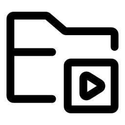 Media Video Folder Icon