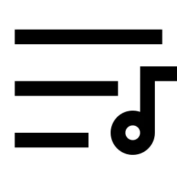 Play List Line Icon