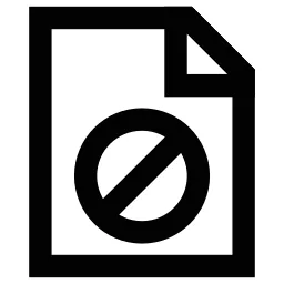 Block File Icon