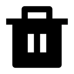 Delete Bin Fill Icon
