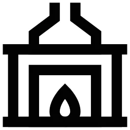 Fireplace Heat Icon