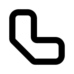 Join Bevel Line Icon
