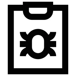 Bug Clipboard Icon