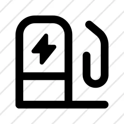 Charging Station Electric Current Power E Charge Icon