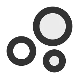 Chart Bubble Duotone Icon