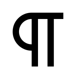 Paragraph Icon