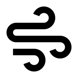 Windy Fill Icon