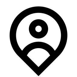 Map Pin User Line Icon