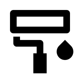 Paint Brush Line Icon