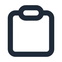 Clipboard Line Icon