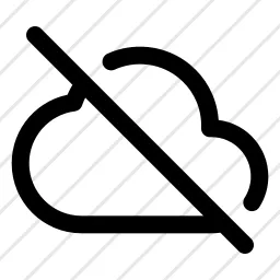 Cloud Off Offline Icon