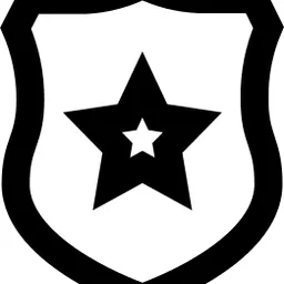 Shield Star Win Icon